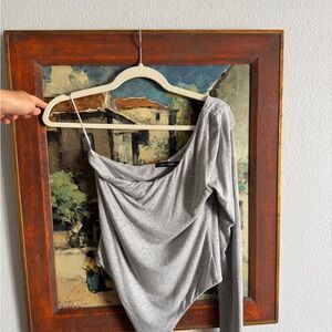 Naked Wardrobe Light Gray Top